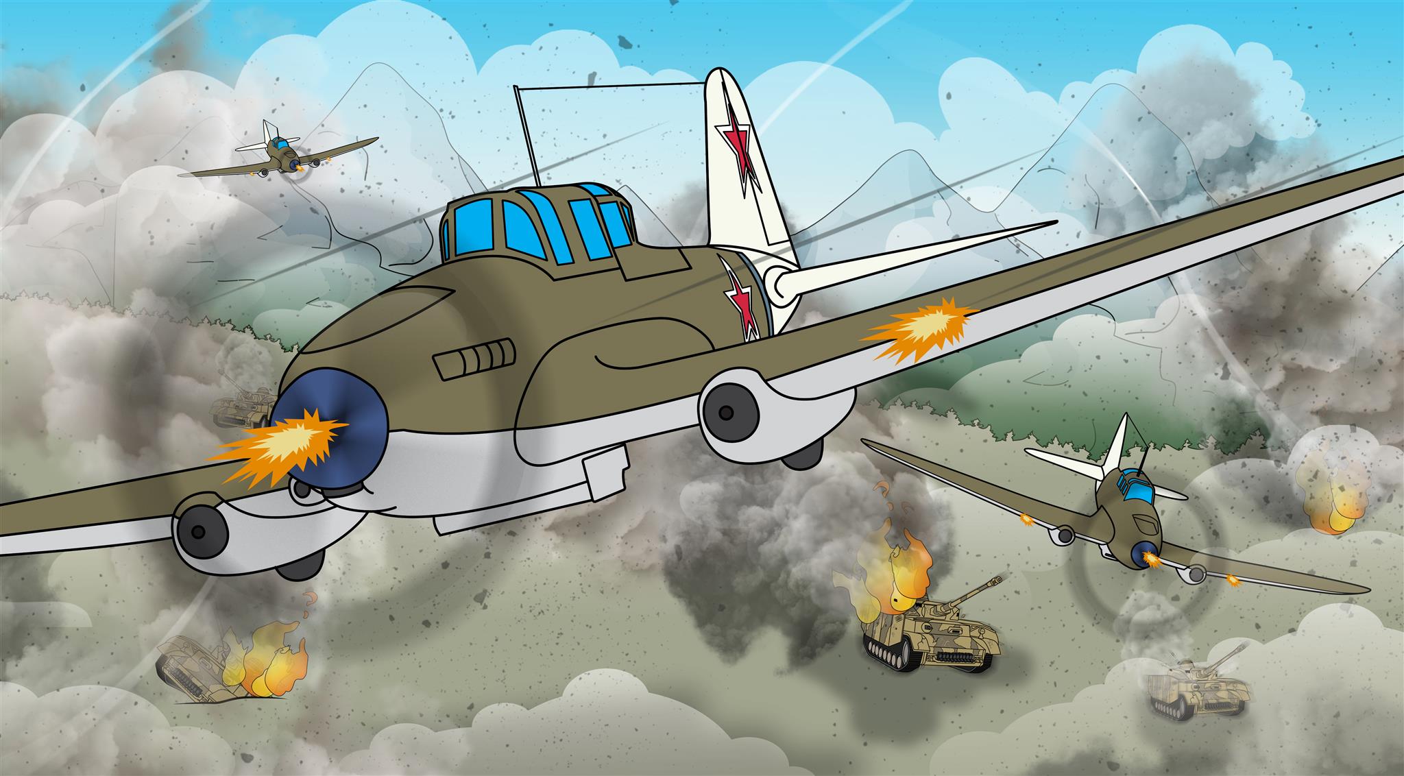 How The Ilyushin Il 2 Butchered The Panzerwaffe With A Signature Death Blow War Bird Fanatics