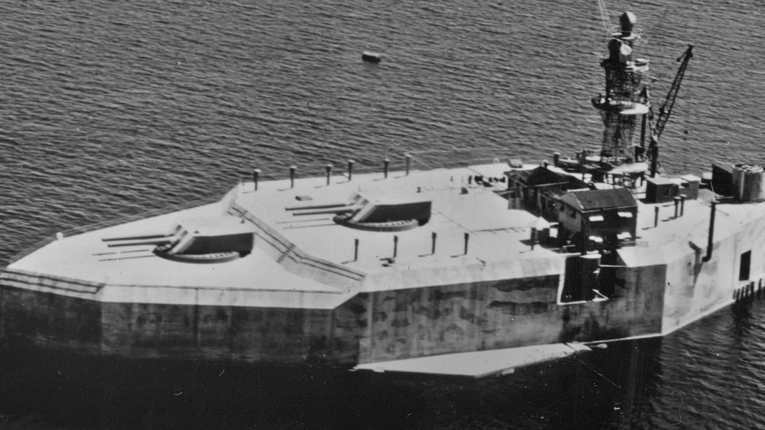 10 Facts About America’s Unsinkable “Concrete Battleship” – War Bird ...